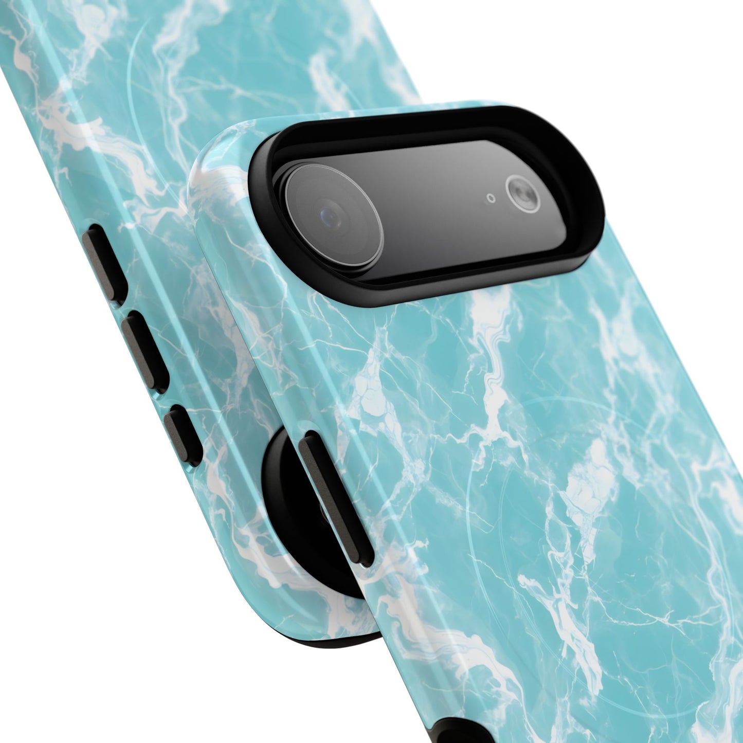 Marble Crush in Aqua - Magsafe Case