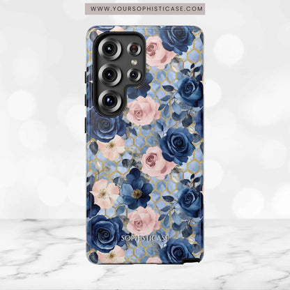 Royal Floral in Gilded Sky - Tough Phone Case