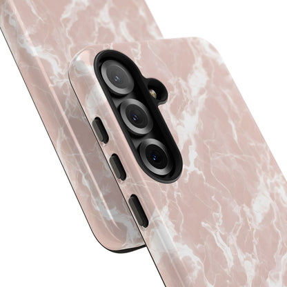 Marble Crush in Neutral Beige - Tough Phone Case