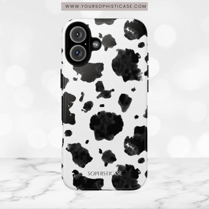 Holy Cow in Black - iPhone Case