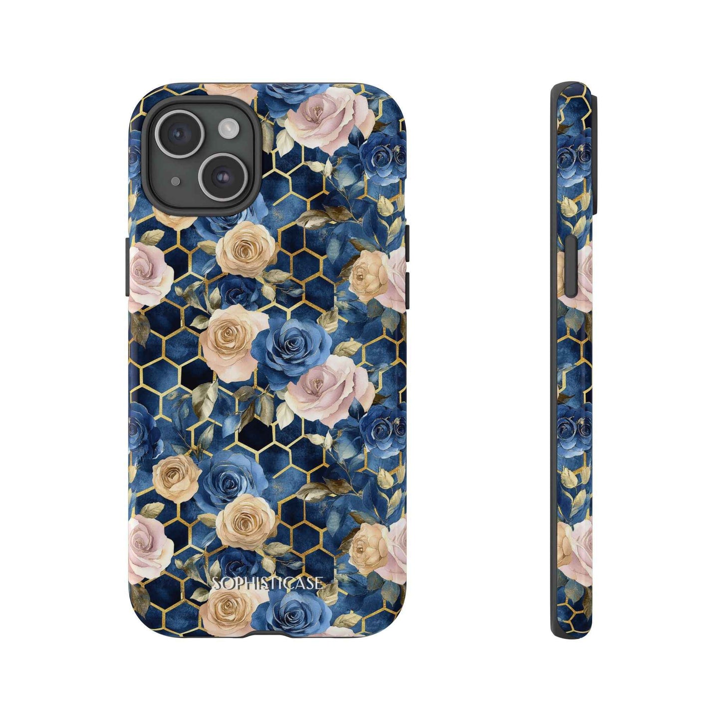 Royal Floral in Midnight Rose - Tough Phone Case