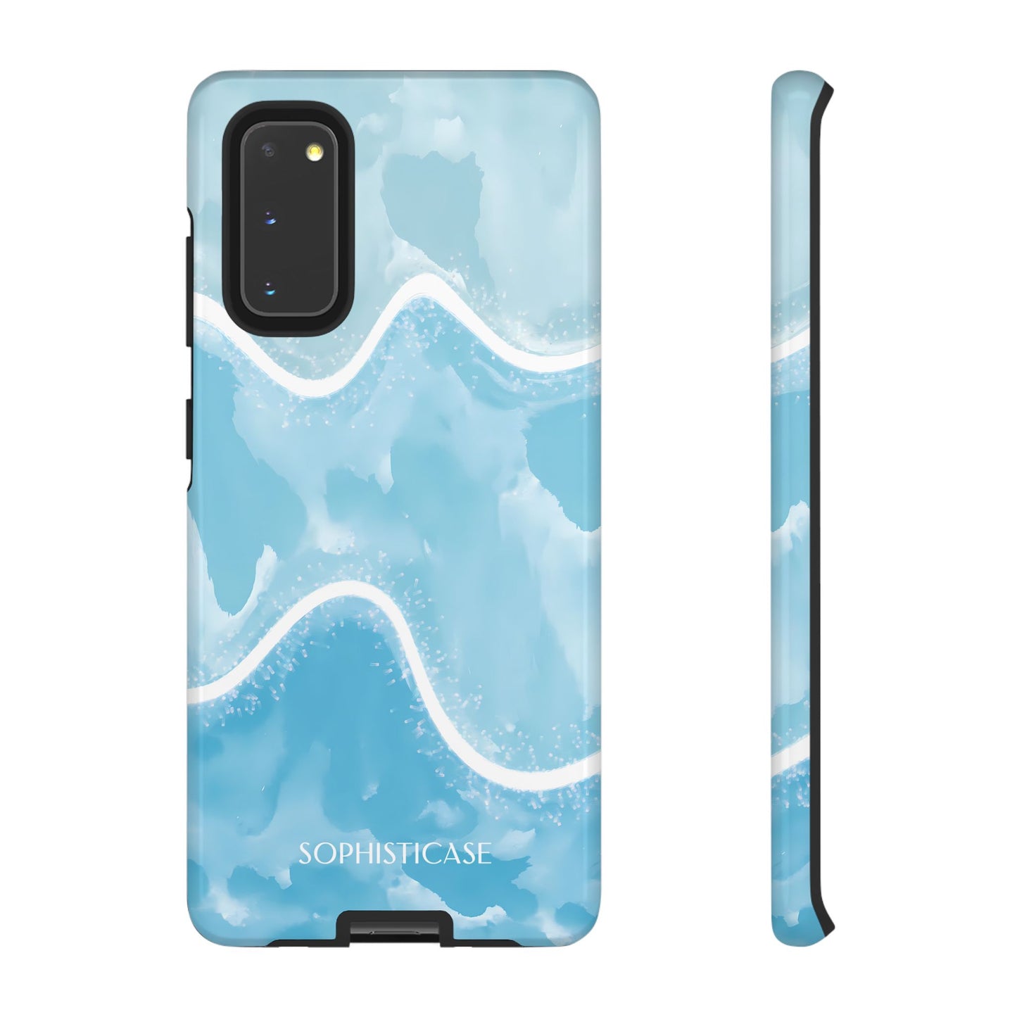 Serenity in Blue - Drop Proof Phone Case for iPhone, Samsung Galaxy and Google Pixel