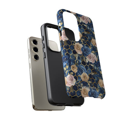 Royal Floral in Midnight Rose - Tough Phone Case