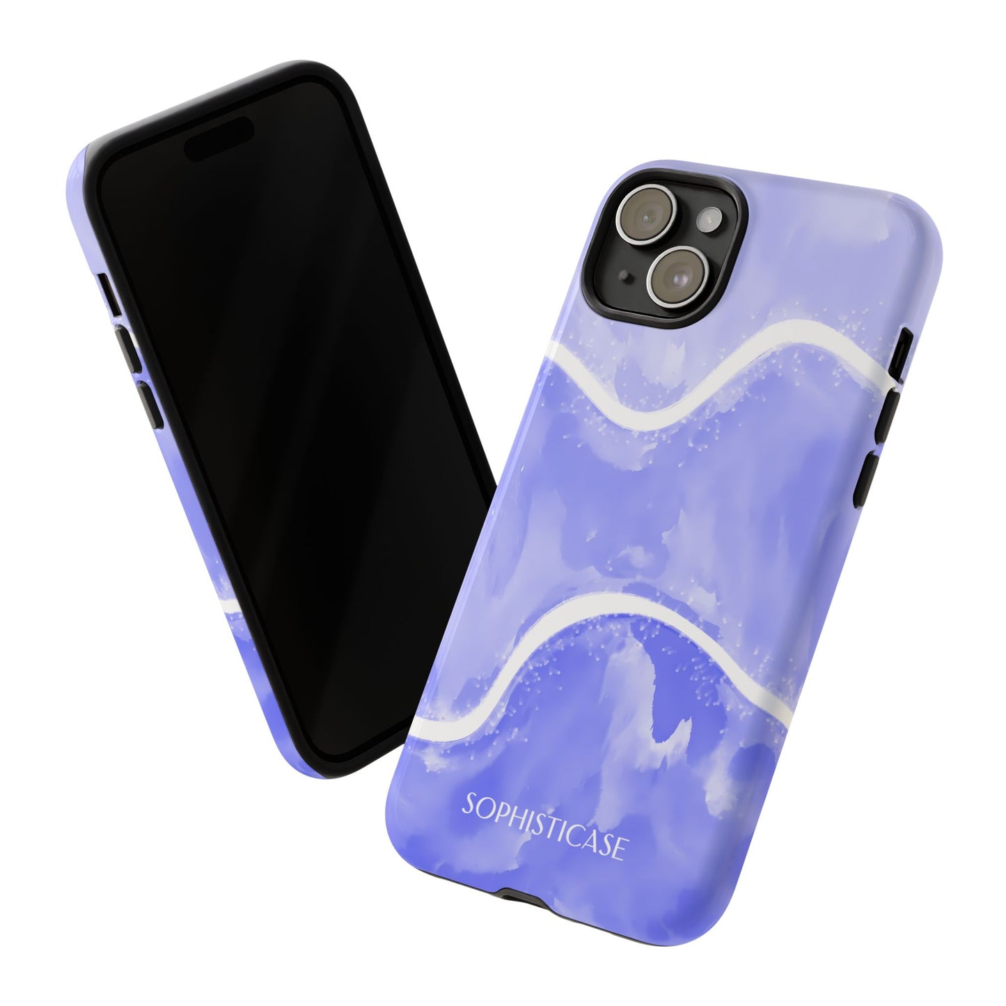 Serenity in Light Purple - Tough Phone Case for iPhone