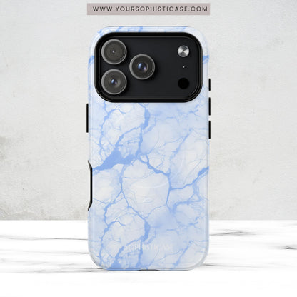 Marble Opulence in Blue - Magsafe Case
