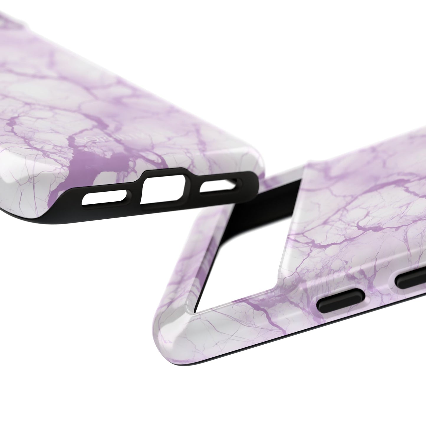 Marble Opulence in Purple - Tough Phone Case