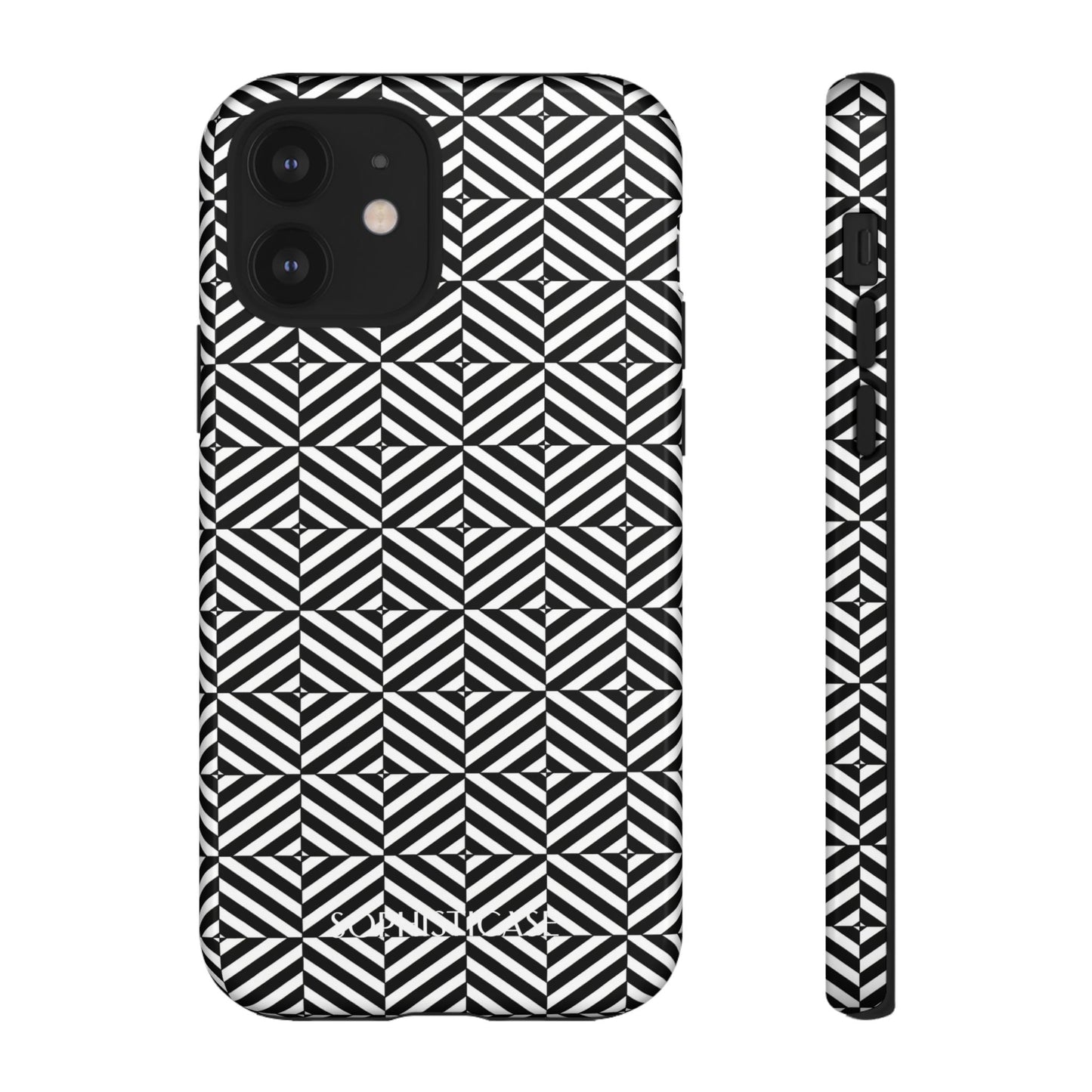 Illusions in Black - iPhone Case, Samsung Galaxy Case, Google Pixel Case