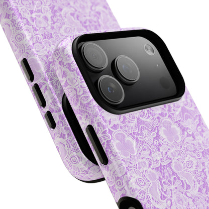 Luxe Lace in Purple - Magsafe Case