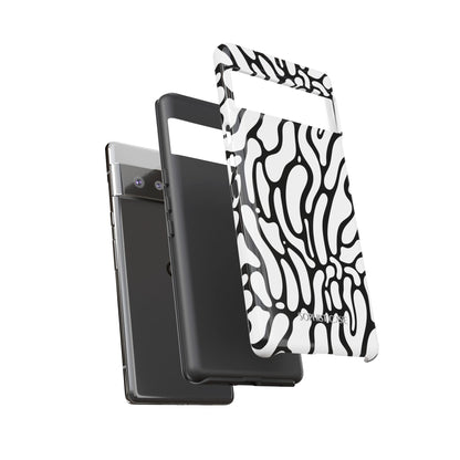 Dark Thoughts in Onyx - iPhone Case, Samsung Galaxy Case, Google Pixel Case