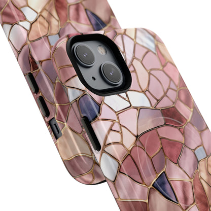 Rose' Runway in Pink Mosaic - Magsafe Case