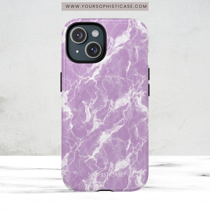 Marble Crush in Purple - Magsafe Case