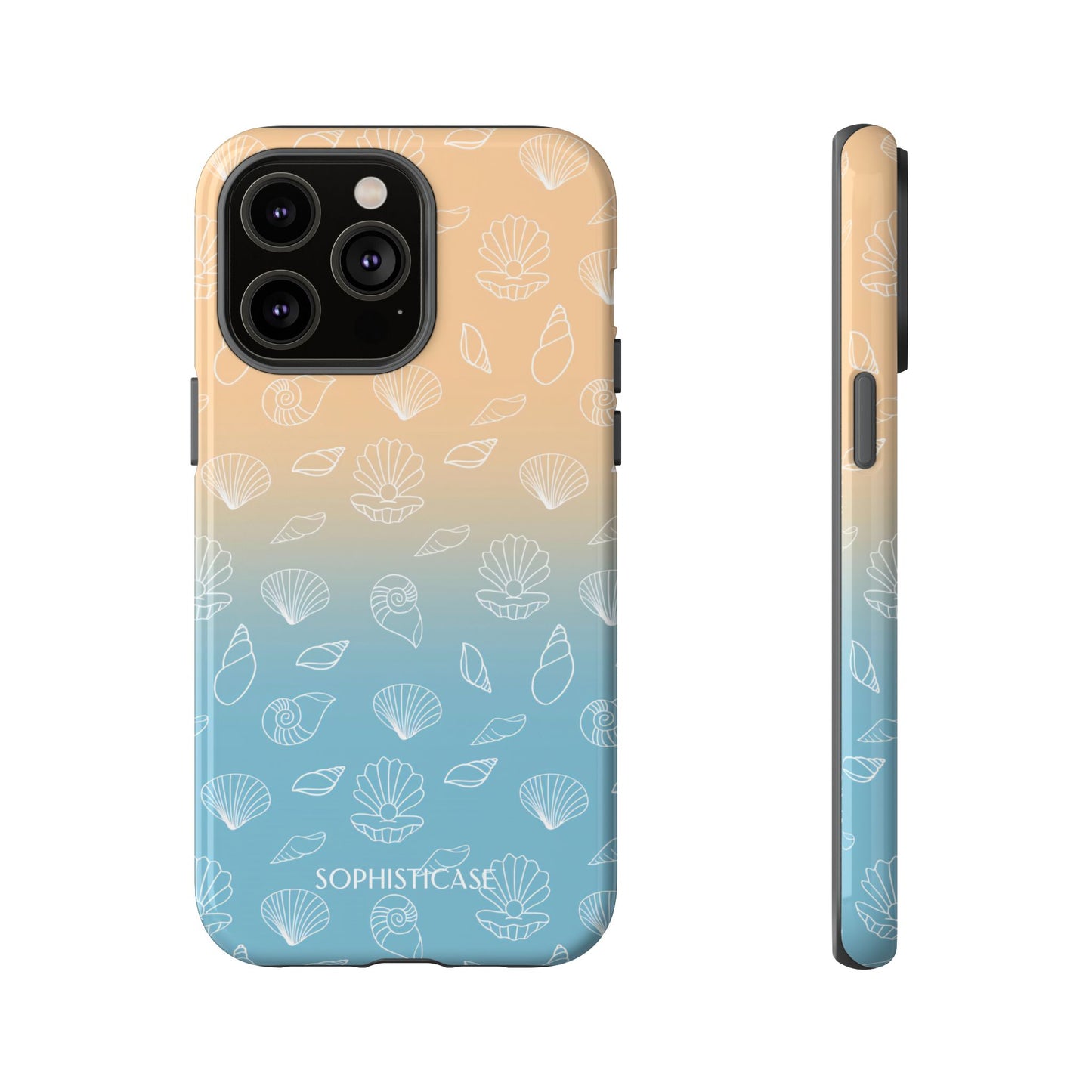 Seashell Society in Sandy Shore - iPhone Case, Samsung Galaxy Case, Google Pixel Case