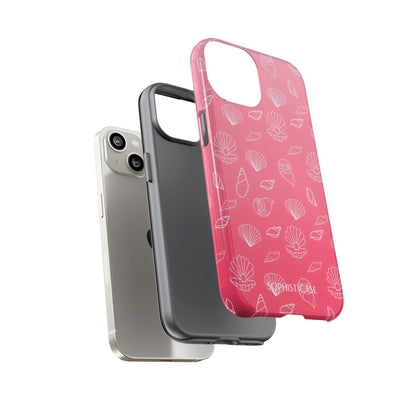 Seashell Society in Sunset Pink - iPhone Case