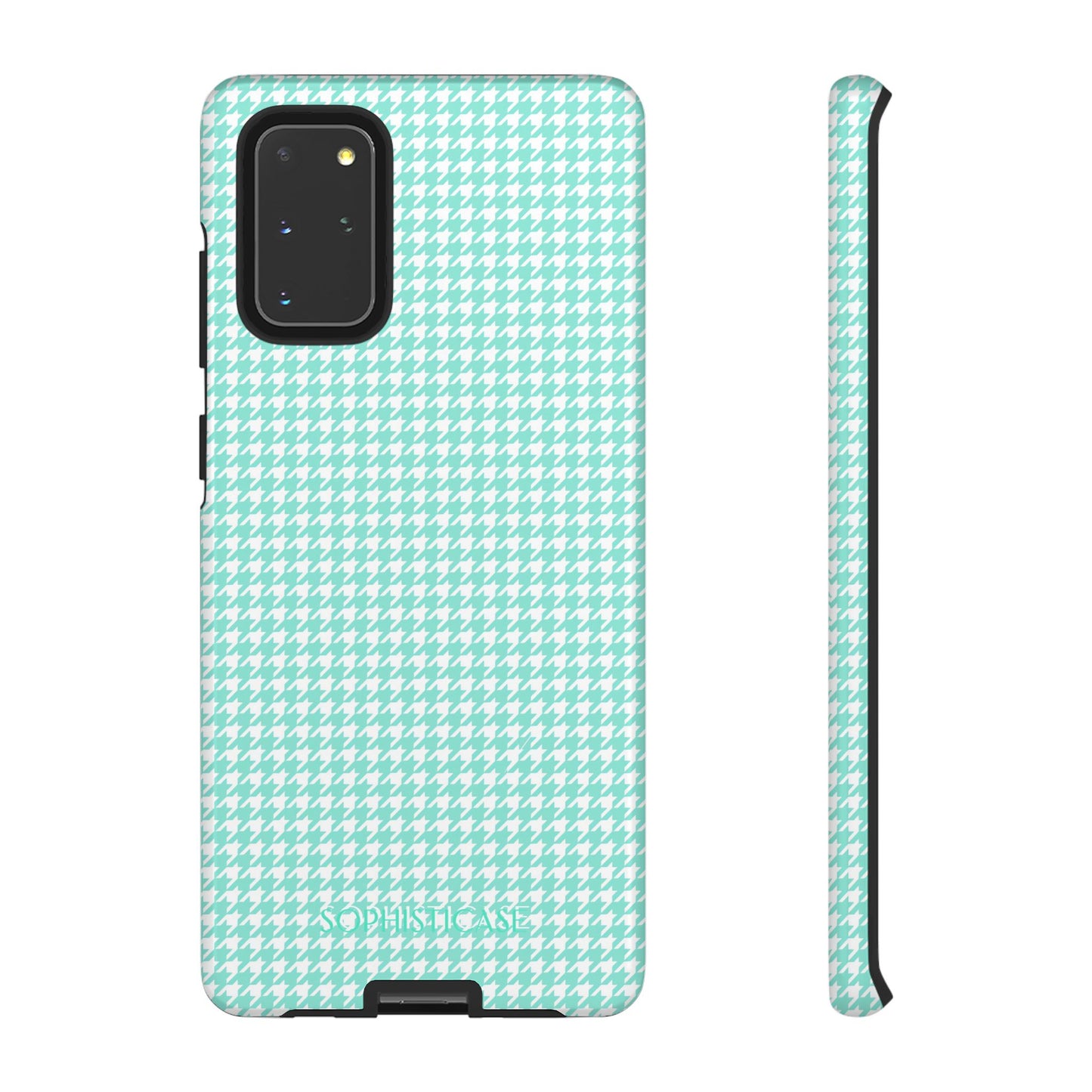 Tough Case - Houndstooth in Green