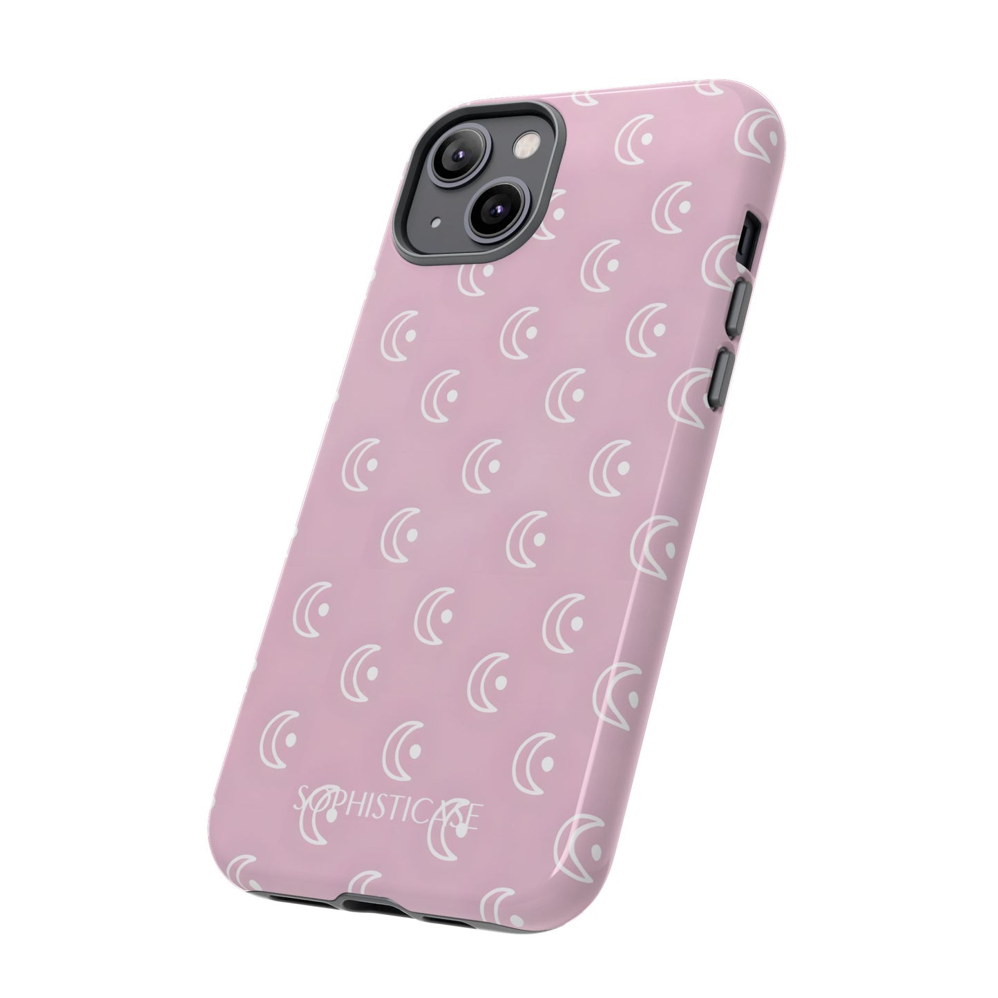 Moon Phase in Pink - Tough Phone Case for iPhone