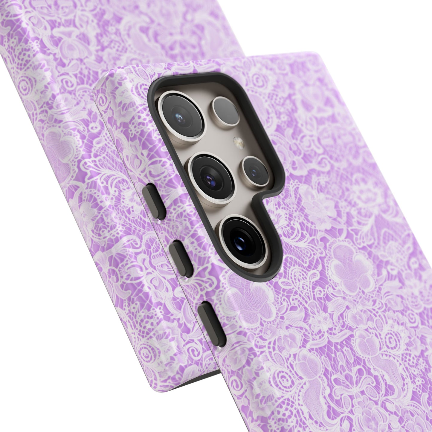 Luxe Lace in Purple - iPhone Case, Samsung Galaxy Case, Google Pixel Case