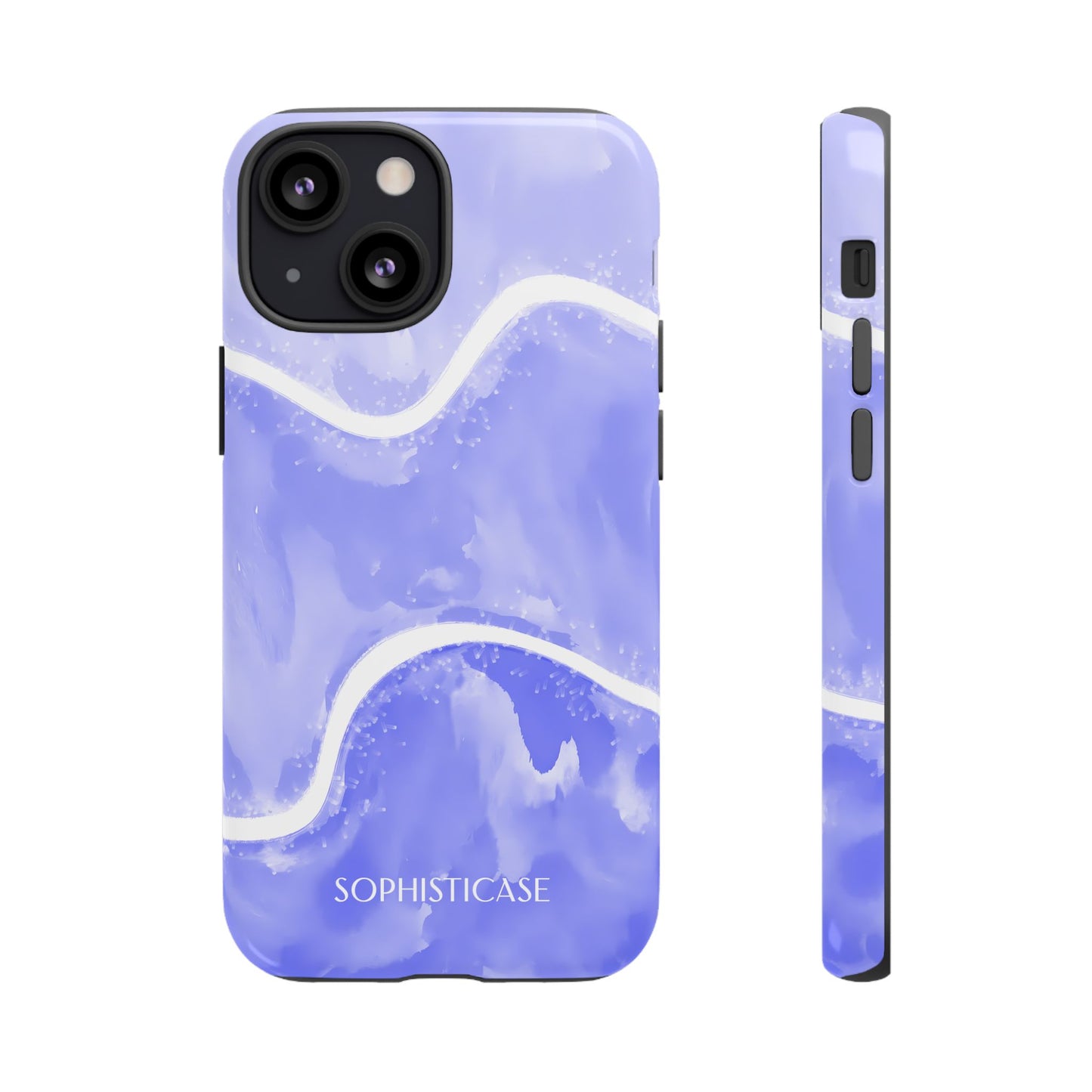 Serenity in Light Purple - Tough Phone Case for iPhone