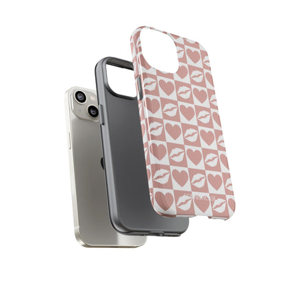 Belle Amie in Neutral Brown - Tough Phone Case