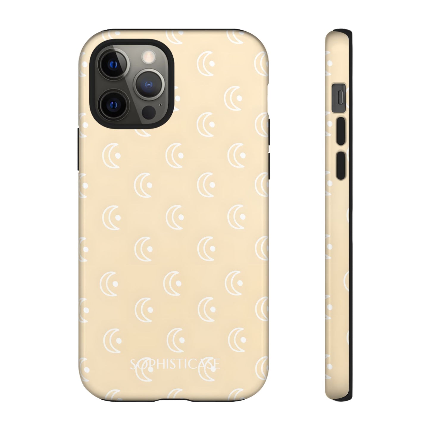 Moon Phase in Yellow - Tough Phone Case for iPhone