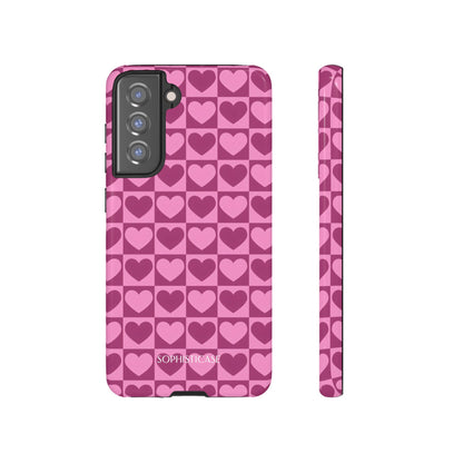Tough Love in Purple - Tough Phone Case