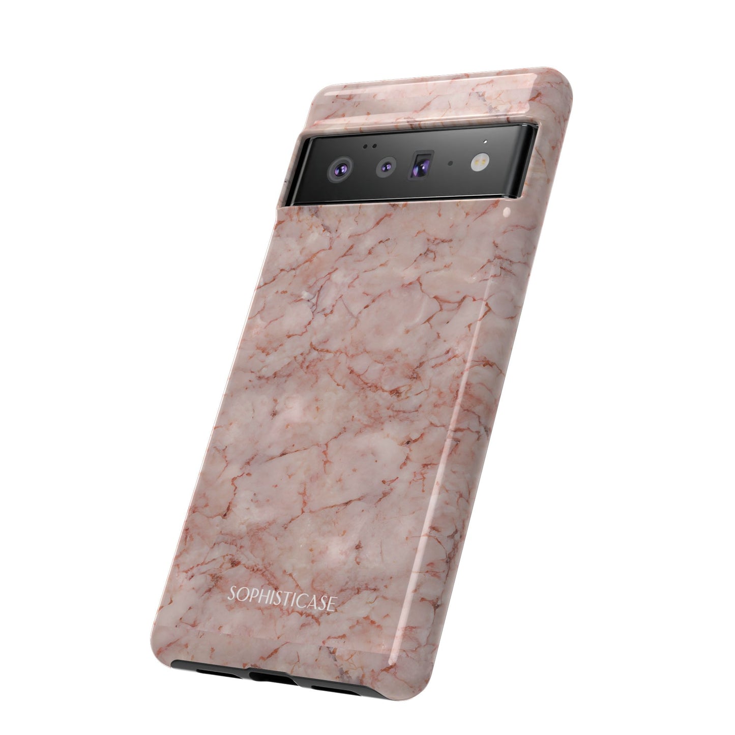 Marble Opulence in Pink - iPhone Case, Samsung Galaxy Case, Google Pixel Case