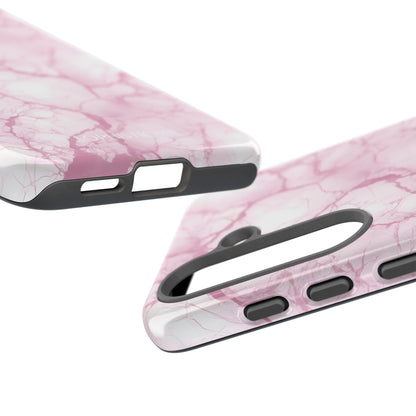 Marble Opulence in Pink - Tough Phone Case