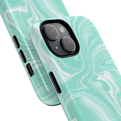 Liquid Dreams in Green - Magsafe Case