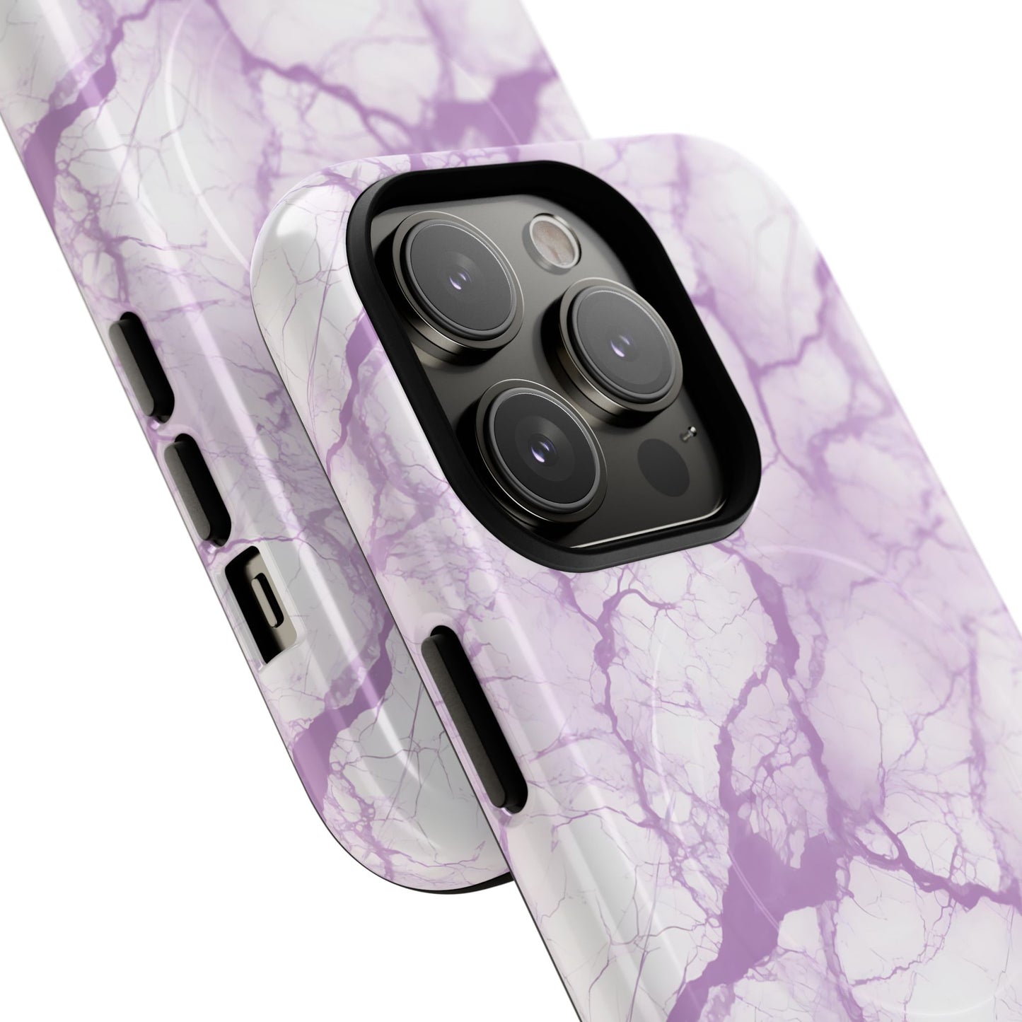 Marble Opulence in Purple - Magsafe Case