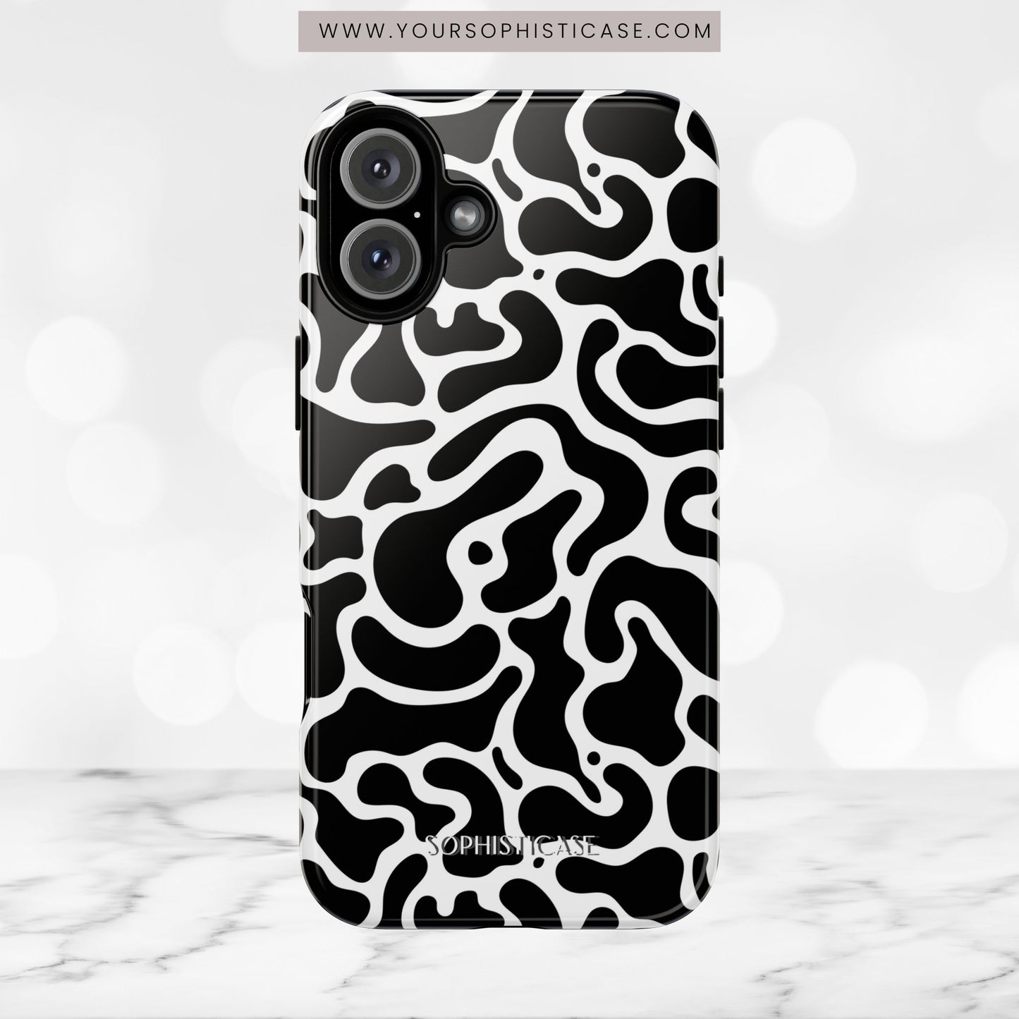 Dark Thoughts in Shadow - iPhone Case, Samsung Galaxy Case, Google Pixel Case