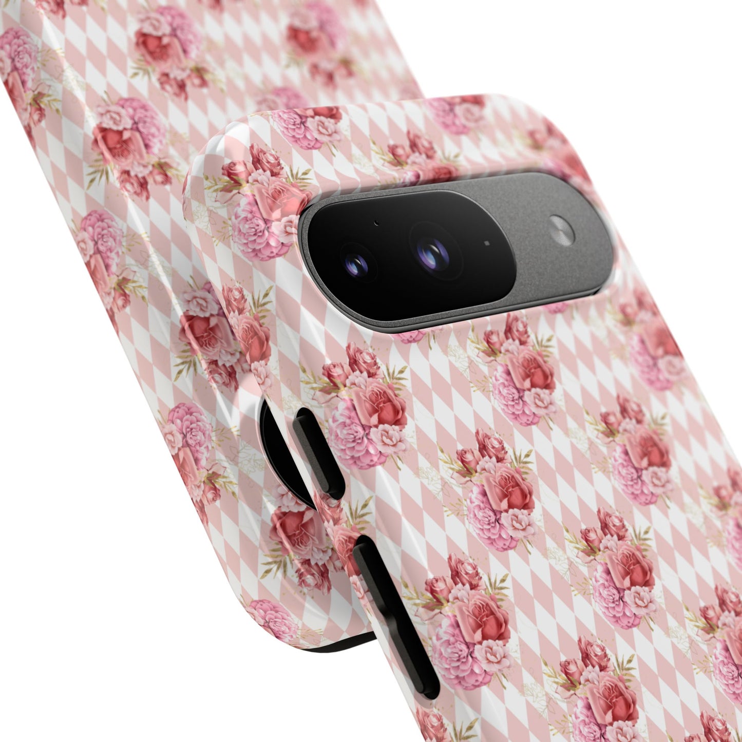 Rose Diamond Romance in Juliette - Tough Phone Case