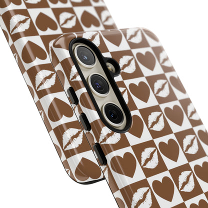 Belle Amie in Deep Brown - Tough Phone Case