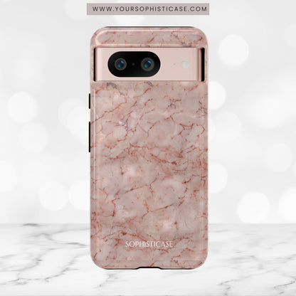 Marble Opulence in Pink - iPhone Case, Samsung Galaxy Case, Google Pixel Case