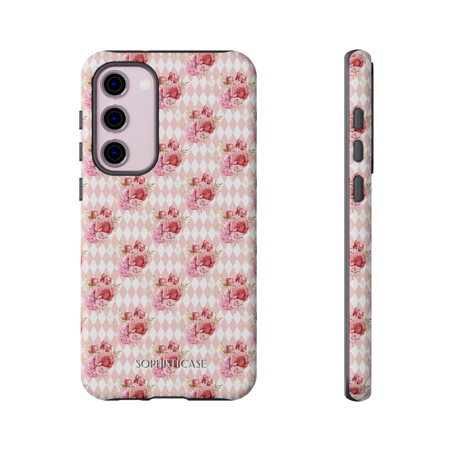 Rose Diamond Romance in Juliette - Tough Phone Case