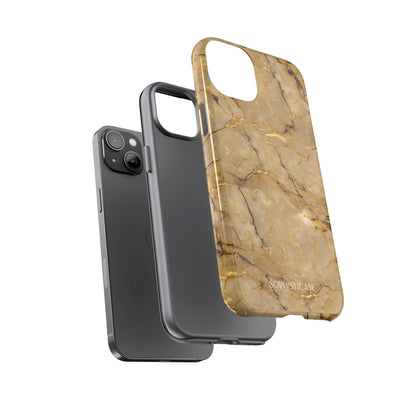 Marble Opulence in Gold - iPhone Case, Samsung Galaxy Case, Google Pixel Case