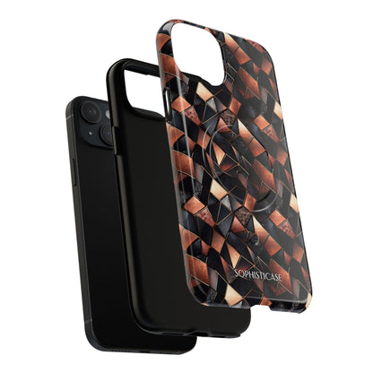 Rose' Runway in Noir Mosaic - Magsafe Case