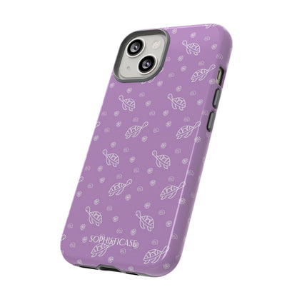 Turtle Island in Purple - iPhone Case