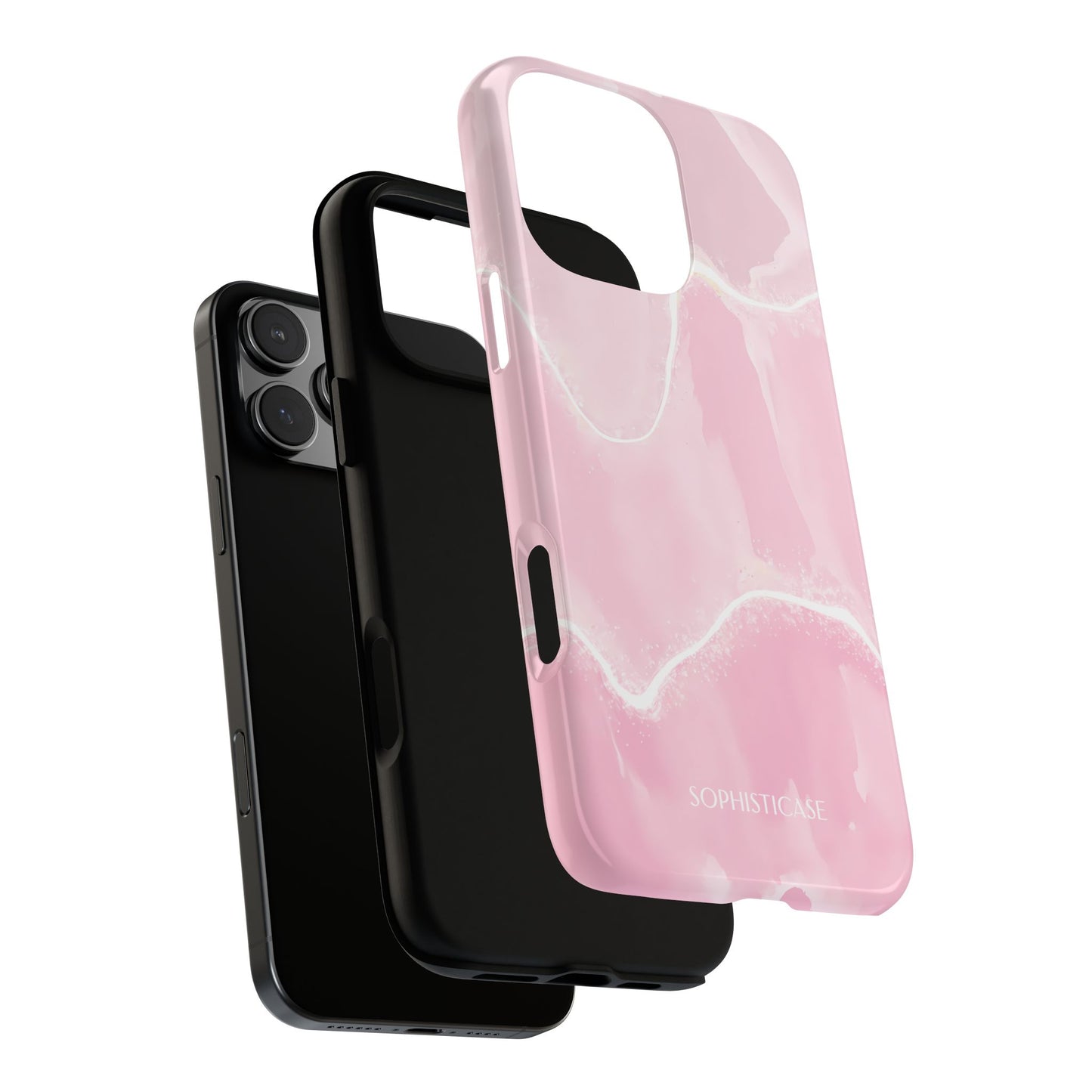 Serenity in Light Pink - iPhone Case