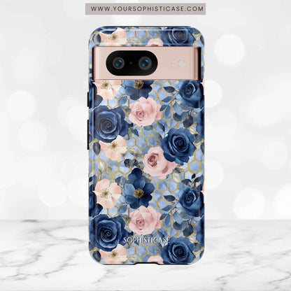Royal Floral in Gilded Sky - Tough Phone Case