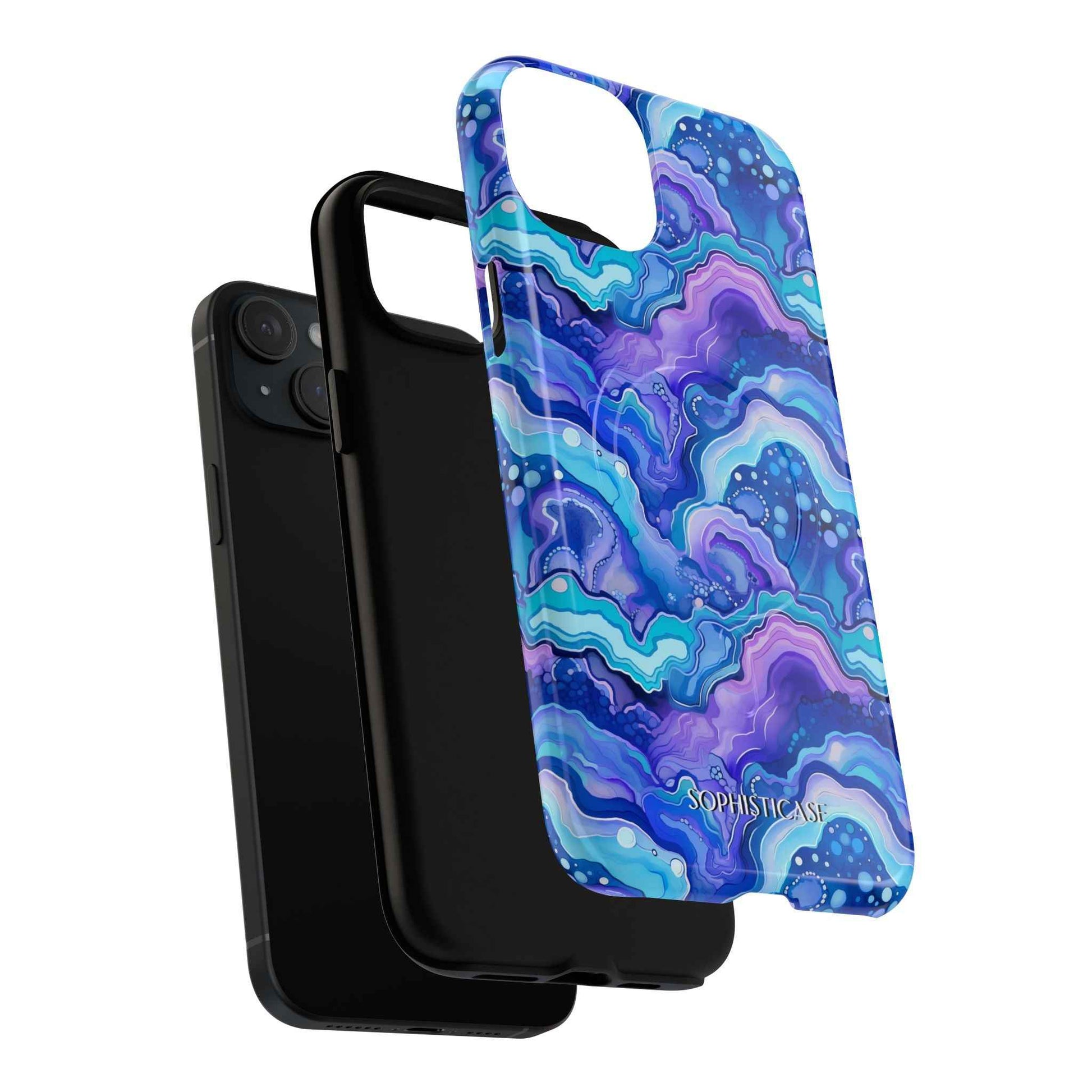 Nightstone in Lapis Wave - Magsafe Case
