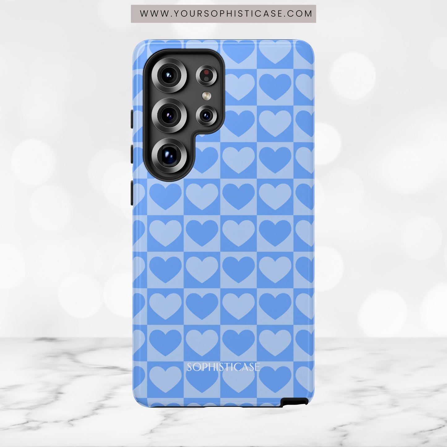 Tough Love in Blue - Tough Phone Case