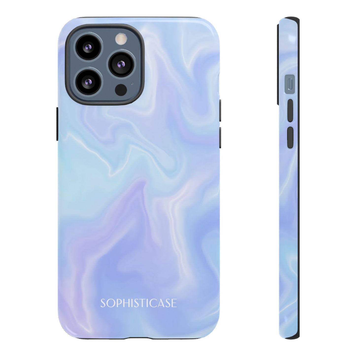 Liquid Magic in Blue Haze - iPhone Case