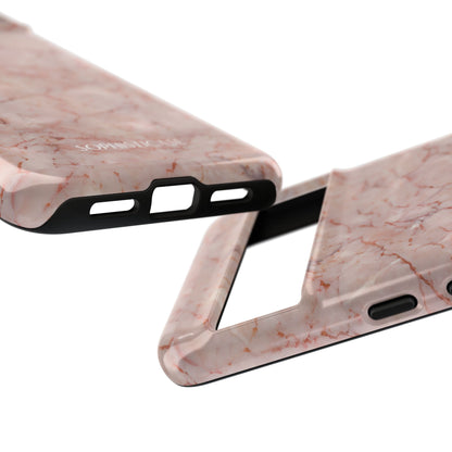 Marble Opulence in Pink - iPhone Case, Samsung Galaxy Case, Google Pixel Case