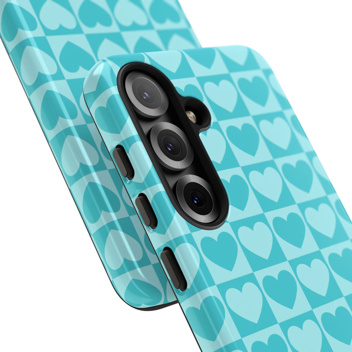 Tough Love in Aqua - Tough Phone Case