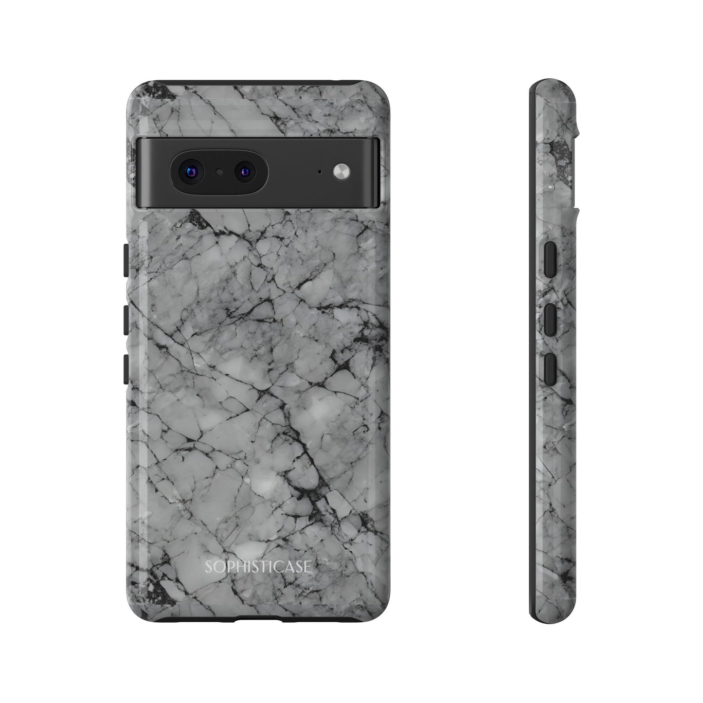 Marble Opulence in Grey - iPhone Case, Samsung Galaxy Case, Google Pixel Case