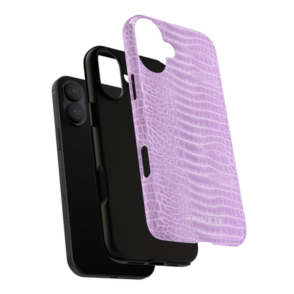 Luxe Leather in Purple - iPhone Case