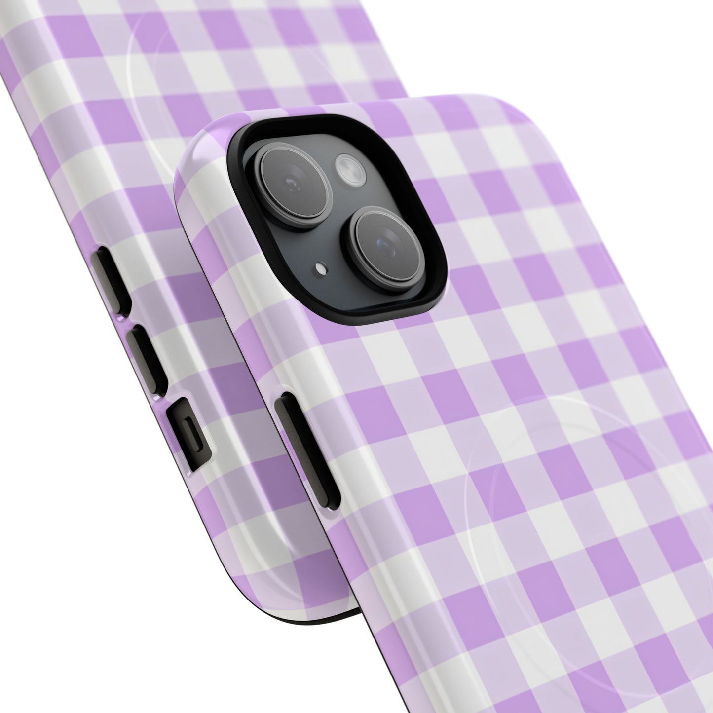 Gingham in Purple - Magsafe Case