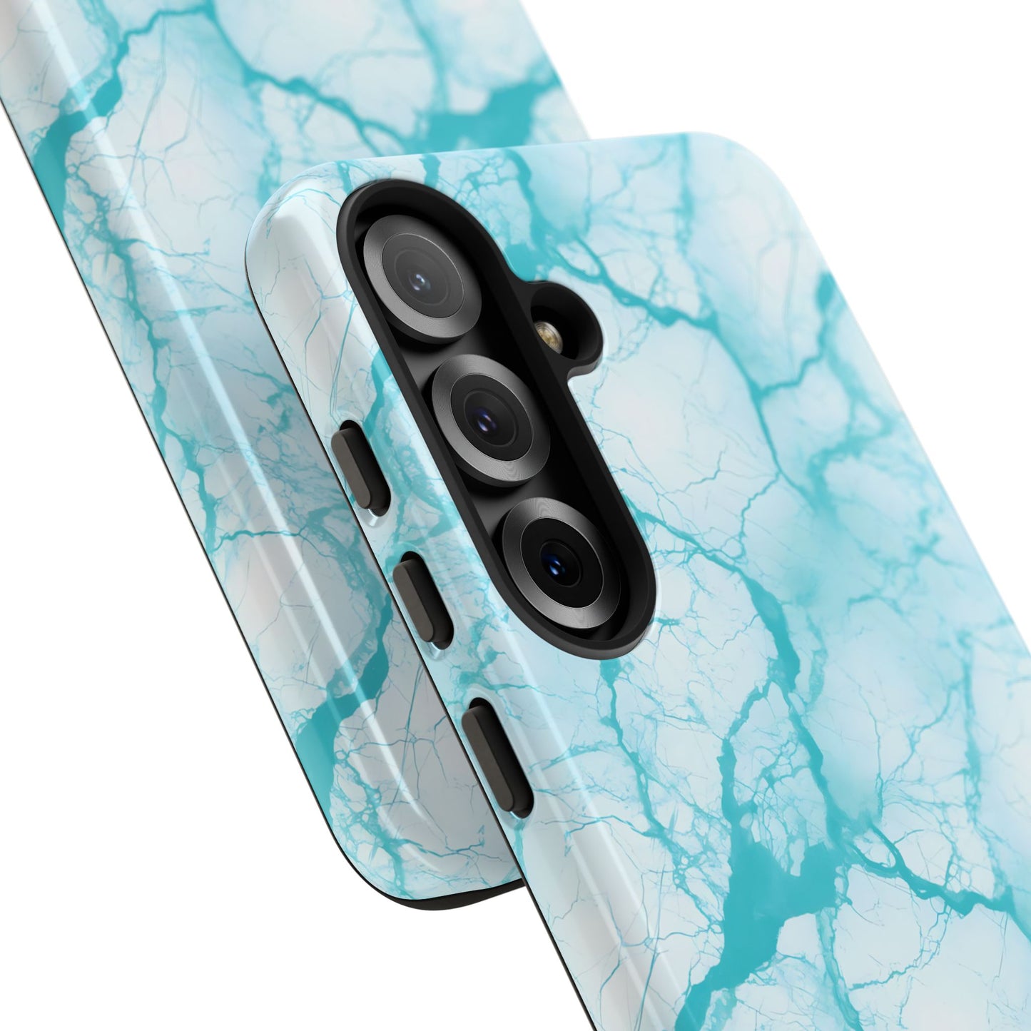 Marble Opulence in Aqua - Tough Phone Case