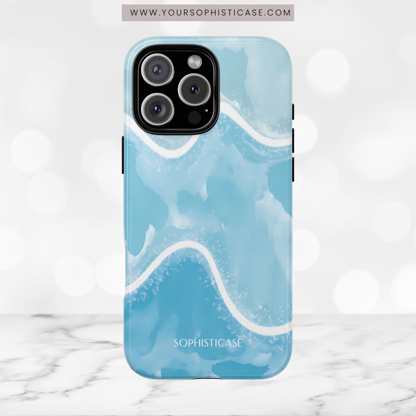 Serenity in Blue - iPhone Case