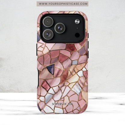 Rose' Runway in Pink Mosaic - Magsafe Case