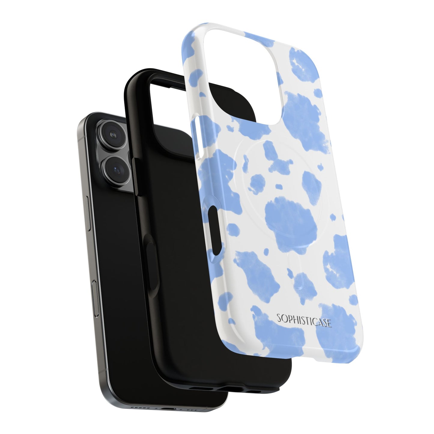 Holy Cow in Blue - Magsafe Phone Case